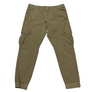 Silver Jeans Men’s Tan Slim Cargo Cuffed Pants